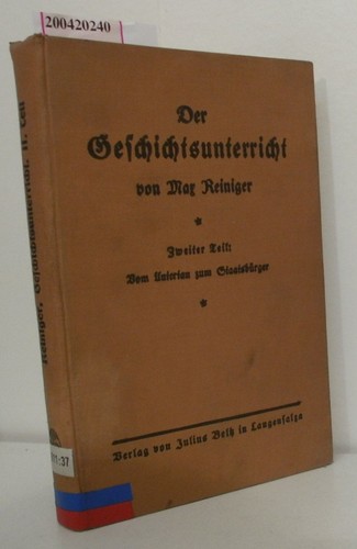 Der geschichtsunterricht - der,
