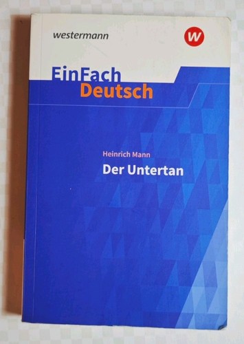 Heinrich mann der untertan - mann,