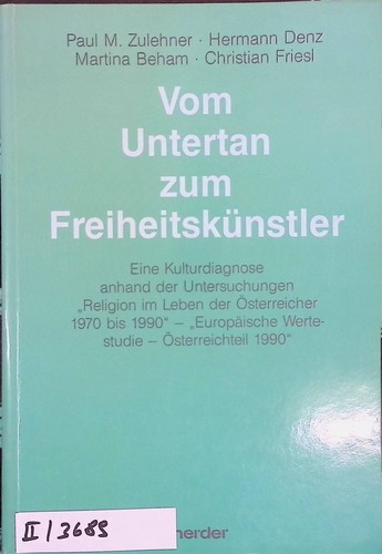 Vom untertan zum - untertan,