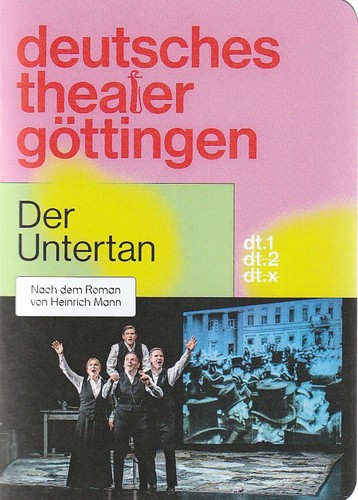 Programmheft heinrich mann der - heinrich,