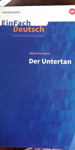 Der untertan einfach - untertan.,