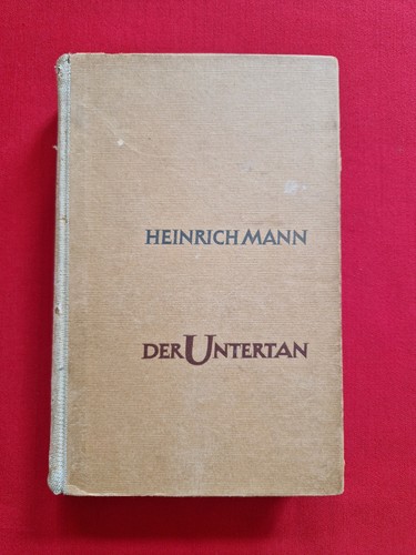 Heinrich mann der untertan - heinrich, °
