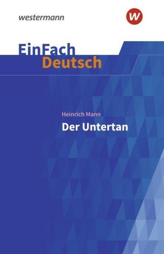 Der untertan einfach deutsch - der,