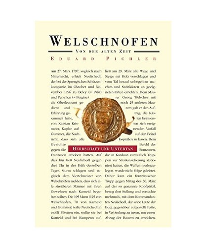 Welschnofen von der - von, alten
