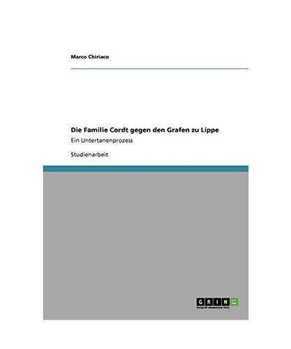 Die familie cordt - die,