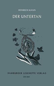 Der untertan roman hamburger - untertan:,