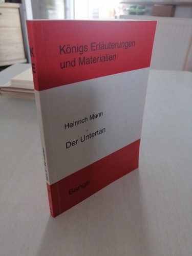Heinrich mann der untertan - -,