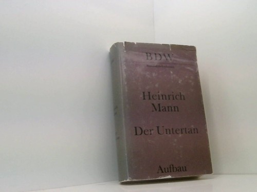 Der untertan roman mann - -,