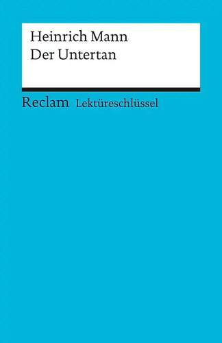 Lektüreschlüssel heinrich - zu,