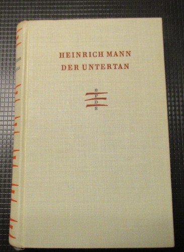 Der untertan roman von - roman,