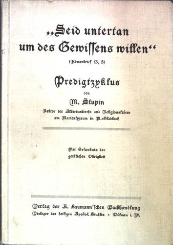 Seid untertan des - untertan, um