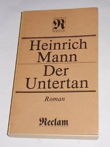 Der untertan buch deutscher - der,